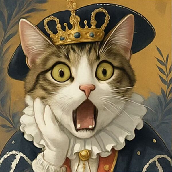 Custom Royal Cat Portrait - Image 10