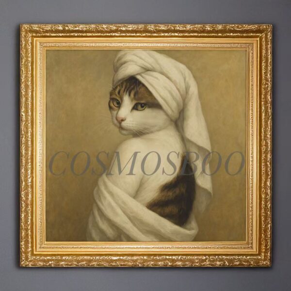 Custom Royal Cat Portrait - Image 2