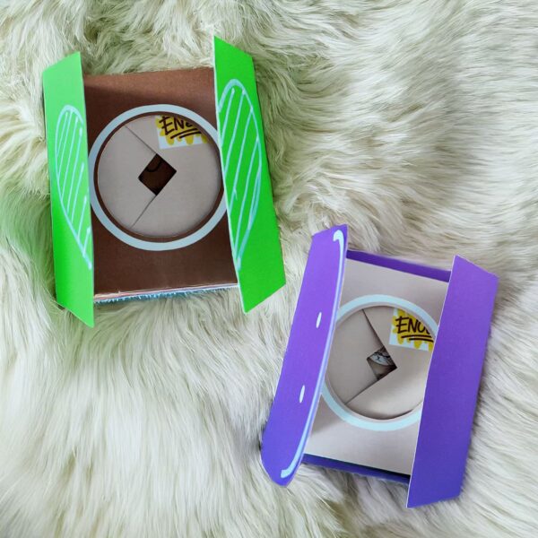 Printable Digital 3D Camera Shutter Cards - Image 5