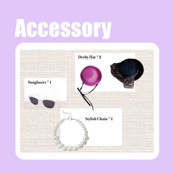 Romantic Cape Set for Cats-Make 2 Sets (All Inclusive DIY Kit) - Image 11