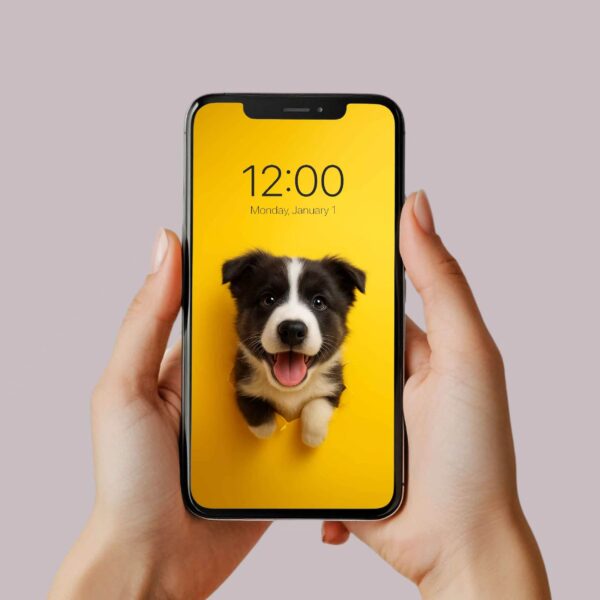 Digital Phone Wallpapers Dog/Cute Lock Screen/Avatars/Stickers