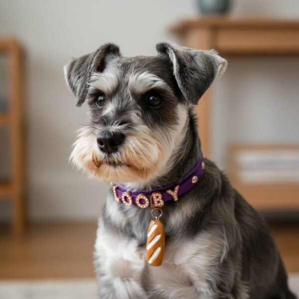 Personalized Dog Collar with Charm and Shinning Dog Name - Image 7