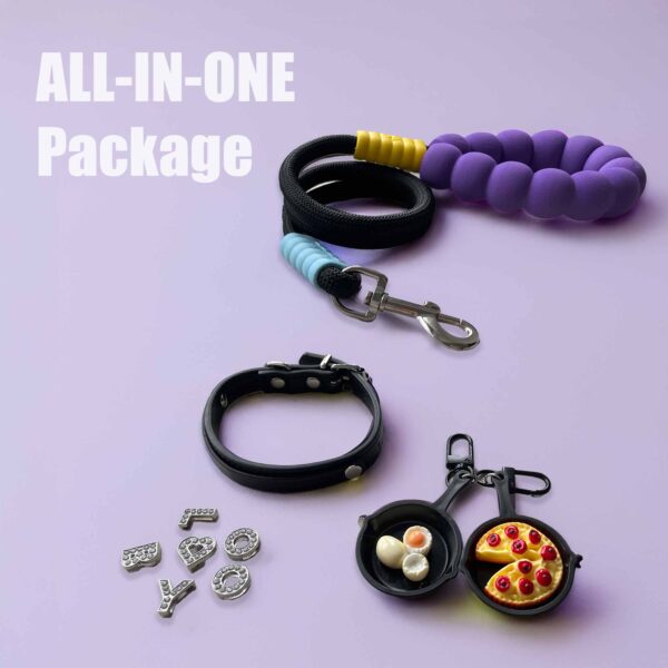 Signature Personalized Dog Collar Walk Frying Pan Kit - Image 3