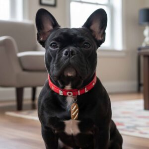 Personalized Dog Collar with Charm and Shinning Dog Name