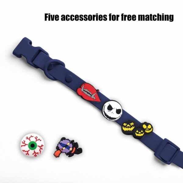 Personalized Dog Collar with Playful Designs - Halloween Party Q - Image 3