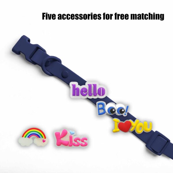 Personalized Dog Collar with Playful Designs - Glow Luminous Magic - Image 3