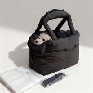 Pet Tote Bag Car Seat Carriers Cotton Soft Fluffy Waterproof