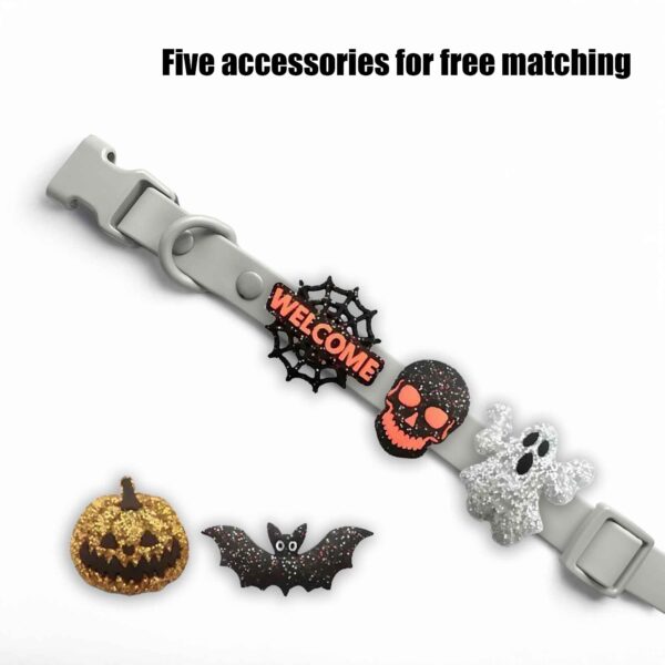 Personalized Dog Collar with Playful Designs - Halloween Party Q - Image 4