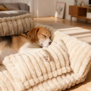 Snoozy Dream Orthopedic Dog Sofa Bed Large Washable Fluffy