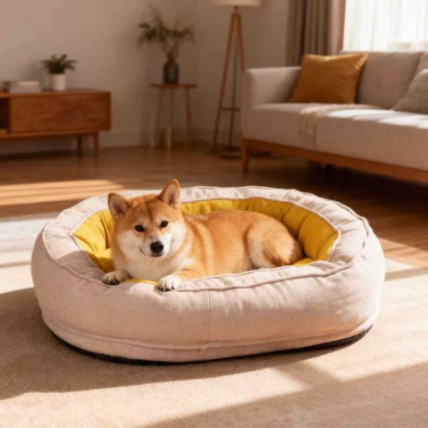 CloudSnug Orthopedic Donut Bed Non-Slip Waterproof - Image 2