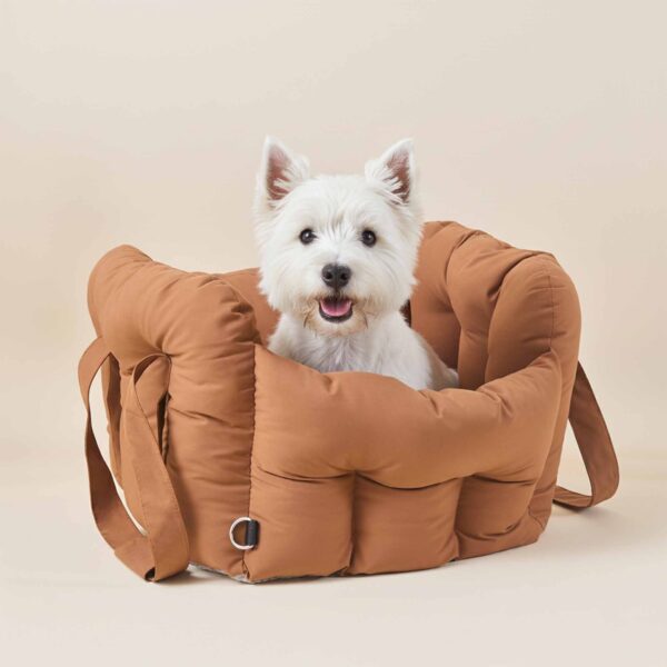Pet Car Seat Carriers Cotton Soft Fluffy Safety - Image 5