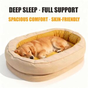 CloudSnug Orthopedic Donut Bed Non-Slip Waterproof