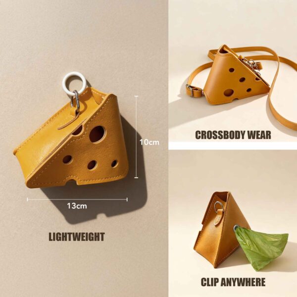 Soft Cheese To-Go Poop Bag Carrier - Image 4