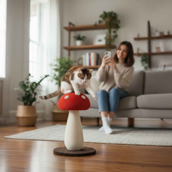 Alice's Wonderland Secreat Garden Cat Tree Cat Scratching