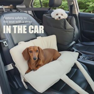 Pet Tote Bag Car Seat Carriers Cotton Puffy Waterproof