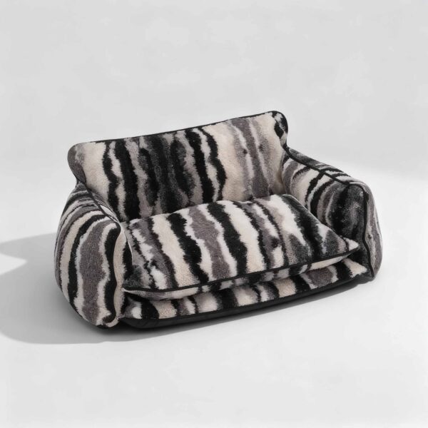 Soft Stylish Faux Lambswool Pet Sofa Bed for Dogs & Cats - Image 6