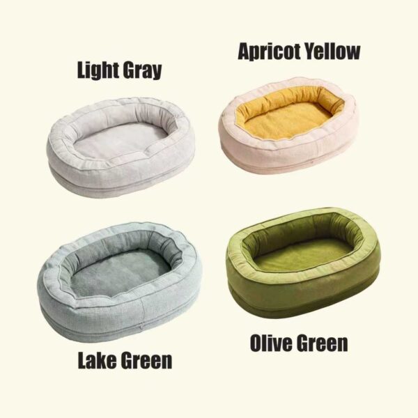CloudSnug Orthopedic Donut Bed Non-Slip Waterproof - Image 7