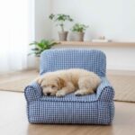 Washable Cotton Comfort Calming Bed Dog Cat Sofa Bed