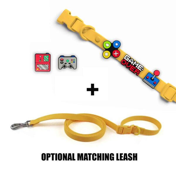 Personalized Dog Collar with Playful Designs - Cool GameBOY - Image 7