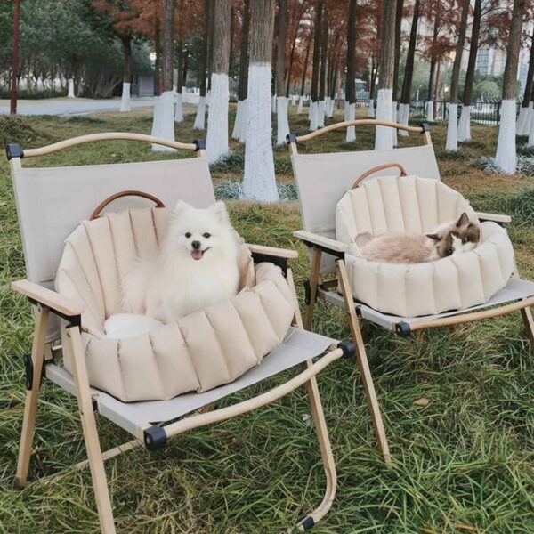 Pet Car Seat Carriers Multi Function Cloudy Comfort - Image 3