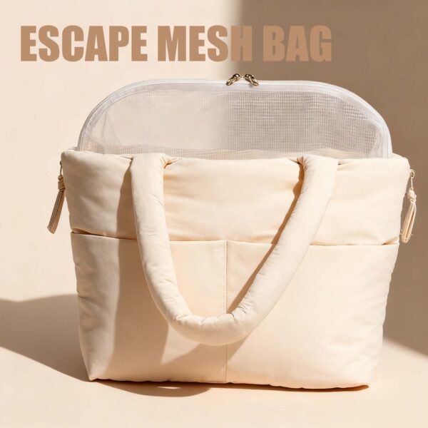 Pet Tote Bag Car Seat Carriers Cotton Soft Fluffy Waterproof - Image 9
