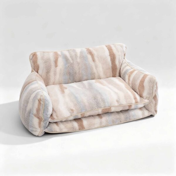Soft Stylish Faux Lambswool Pet Sofa Bed for Dogs & Cats - Image 7