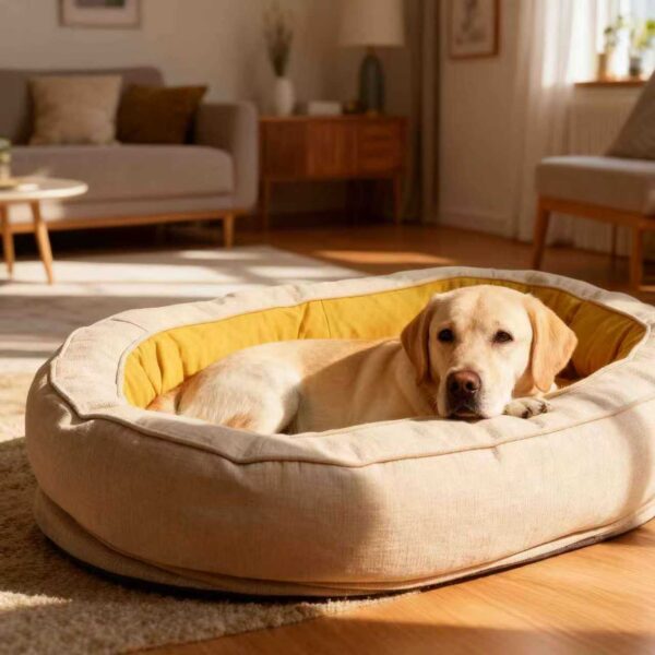 CloudSnug Orthopedic Donut Bed Non-Slip Waterproof - Image 4