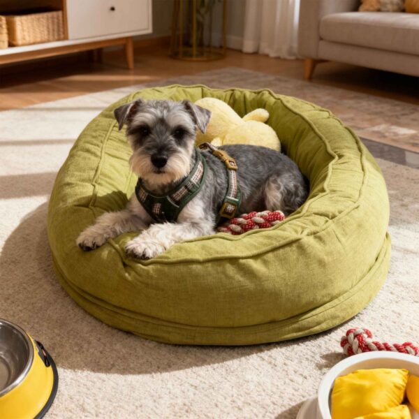 CloudSnug Orthopedic Donut Bed Non-Slip Waterproof - Image 5