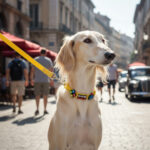 Personalized Dog Collar Leash Full Set with Playful Designs - Wild One Cool GameBOY