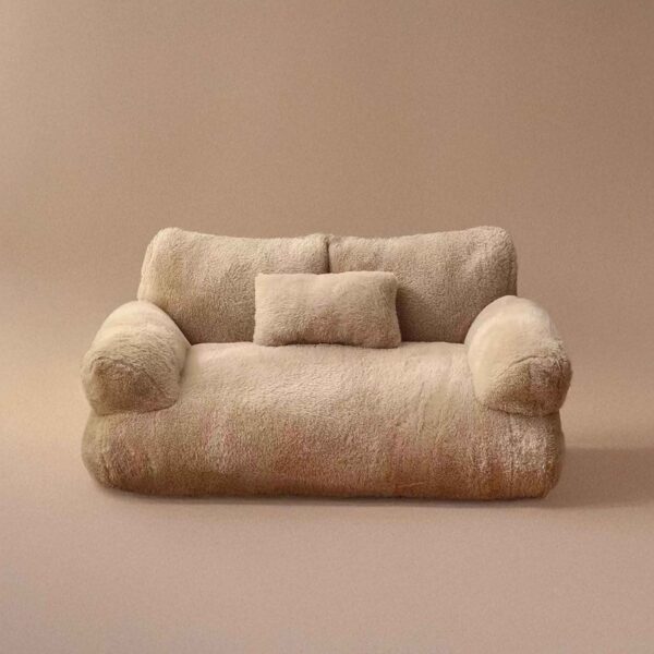 Classic Washable Fluffy Cozy Pet Calming Bed Dog Cat Sofa Bed Snoozy Dream - Image 3
