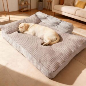 Super Large Thick Snoozy Dream Spine Protection Dog Cushion Bed
