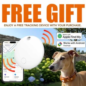 Black Friday Promotion Smart Dog Tracker GPS/AirTag Holder Collar Leash Full Set + FREE GIFT