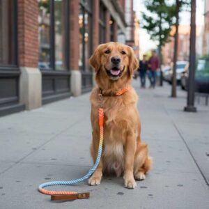 Joyful Tones ColorPlay Collar and Leash Set - Dog Collar