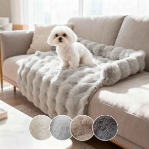 Fluffy Dog Bed Pet Bed Mat Ultra Soft Sofa Mat