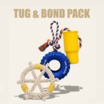 3 in 1 Toys Pack - Tug Bond Kit Interactive Play Set for Trust Building Better Manners Stronger bond