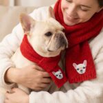 Personalised Pet & Owner Matching Scarf Set S-M