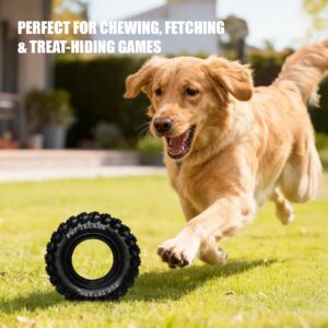 Play Toys - Bite‑Resistant Rubber Tire Toy Pet Toy Dog Toy